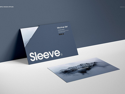 Collateral Sleeves Mockup Set (2) branding card card mockup cards folder mock up mockup mockups paperboard print print design print mockup print mockup set printing printing mockup set sleeves sleeves mockup sleeves mockup set template