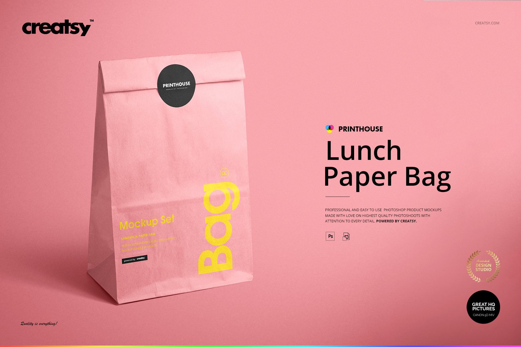 Download Lunch Bag Mockup Set by Mockup5 on Dribbble