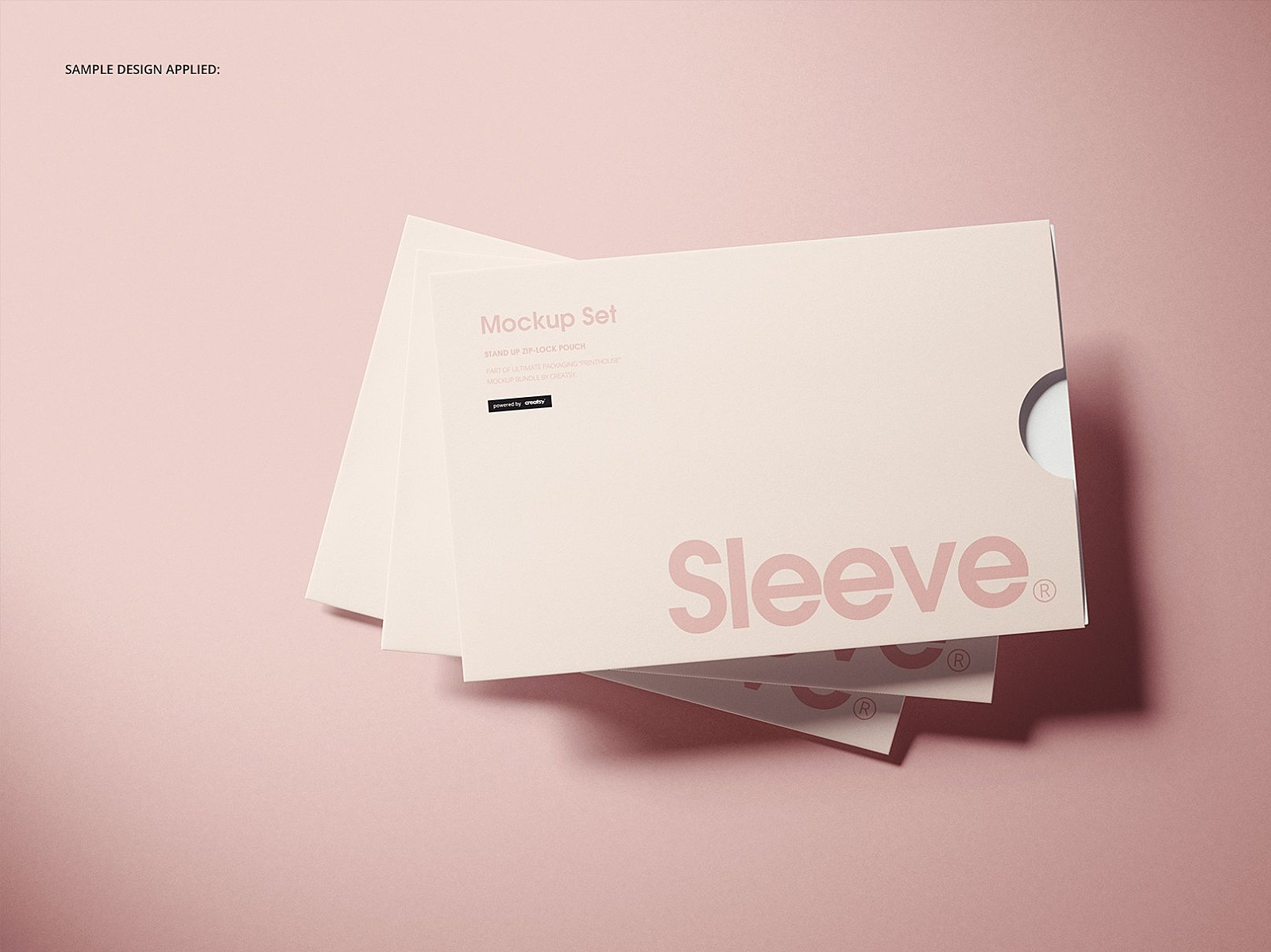sleeves mockup