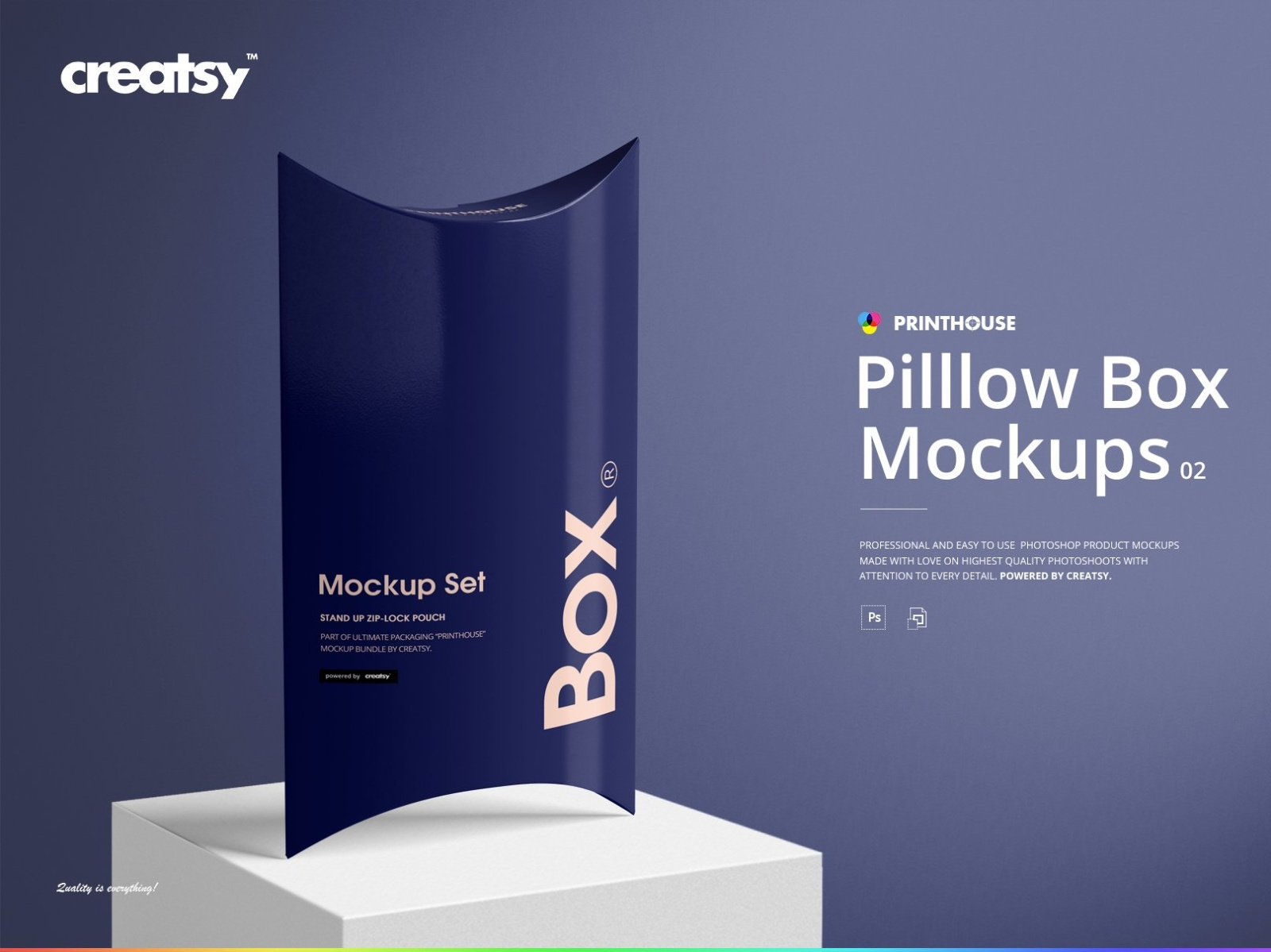 Pillow Box Mockup Set (02) by Mockup5 on Dribbble