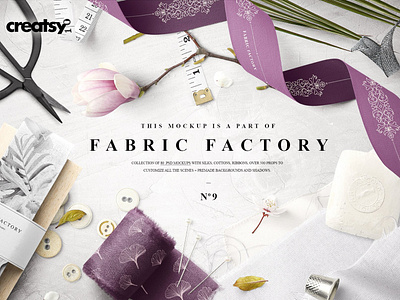 Download Fabric Closeup Mockup 7 By Mockup5 On Dribbble