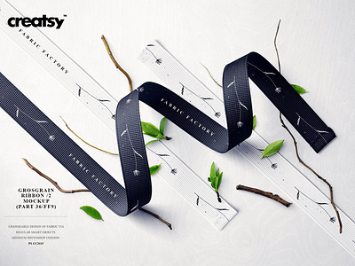 Download Ribbon Mockup Designs Themes Templates And Downloadable Graphic Elements On Dribbble PSD Mockup Templates