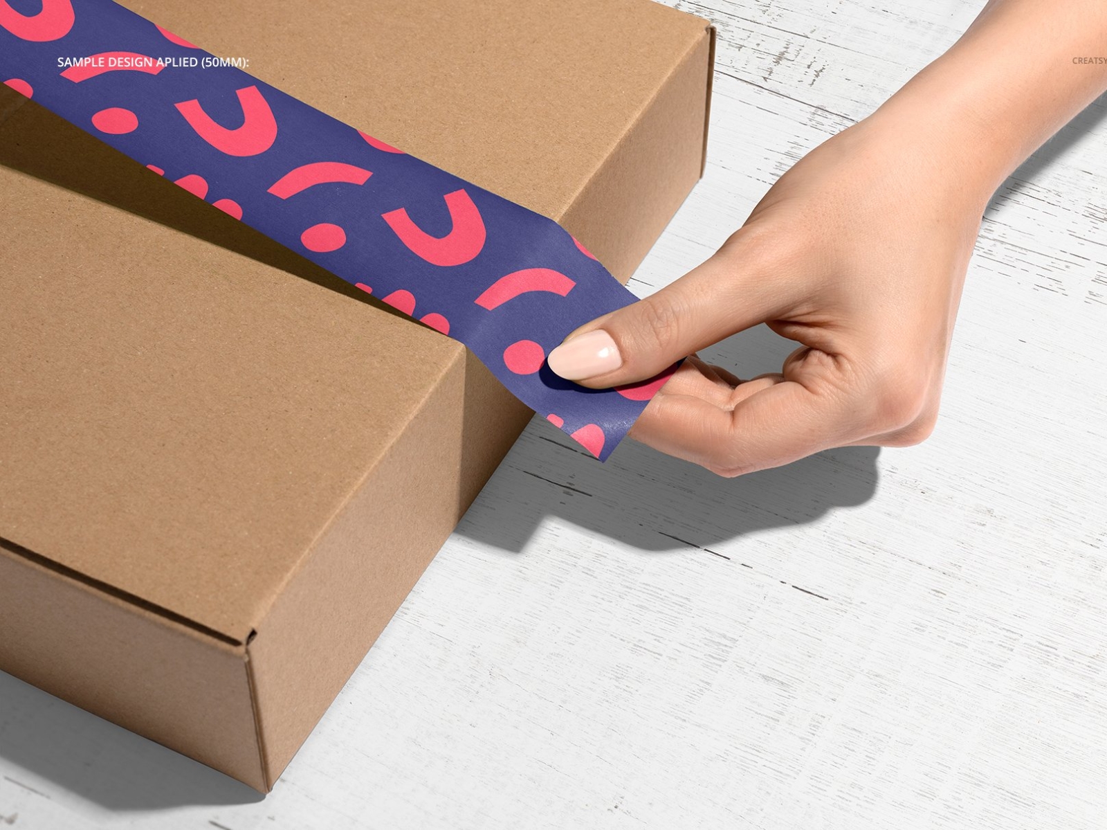 Noissue Packing Tape Mockup Set by Mockup5 on Dribbble