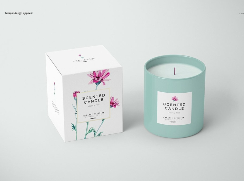 Download Candle Mockup Set v.2 by Mockup5 on Dribbble