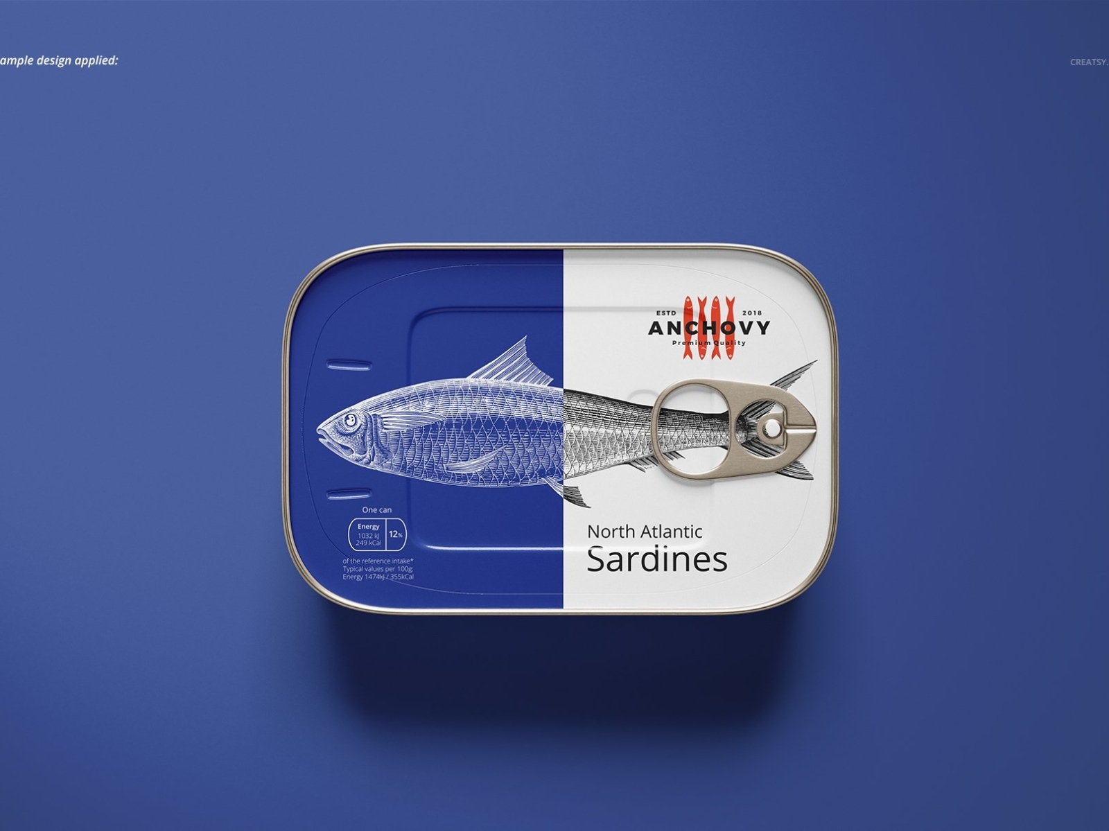 Download Sardine Fish Tin Can Mockup Set by Mockup5 on Dribbble