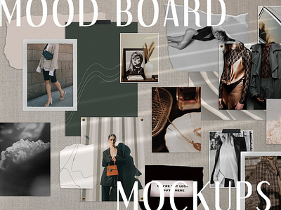 Download Moodboard Mockup Designs Themes Templates And Downloadable Graphic Elements On Dribbble PSD Mockup Templates