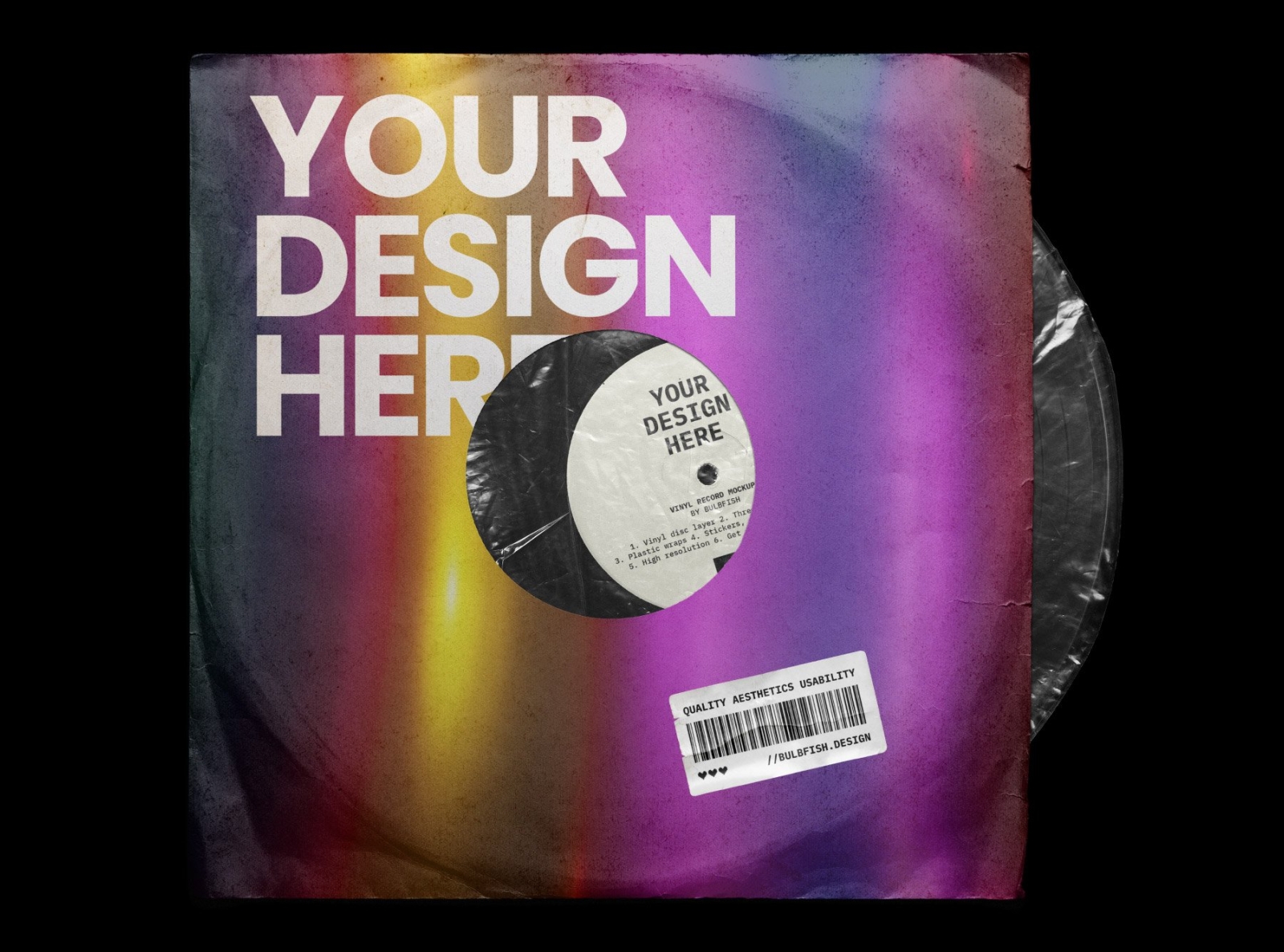 Download Vinyl Record Mockup by Mockup5 on Dribbble