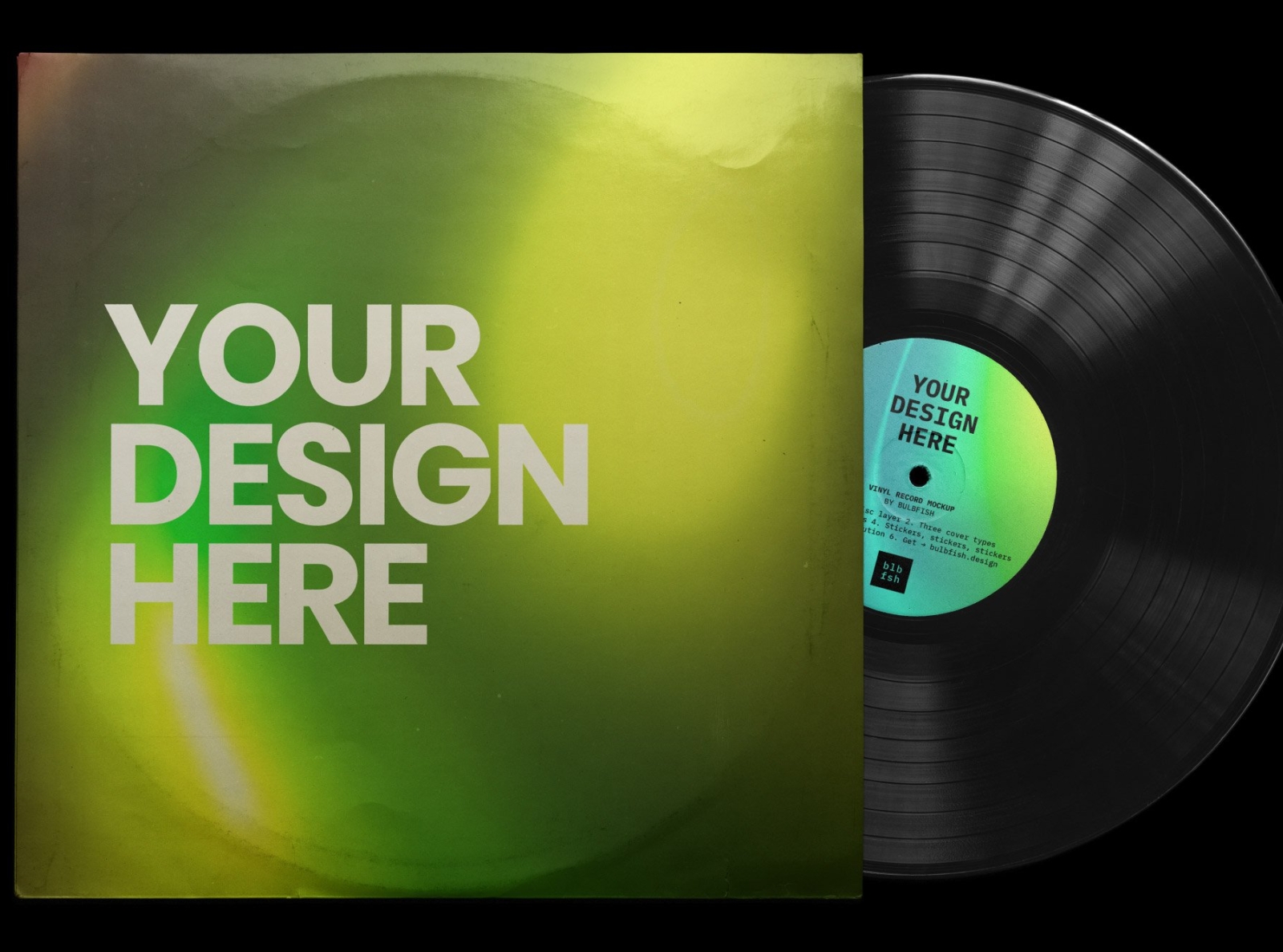 Download Vinyl Record Mockup by Mockup5 on Dribbble