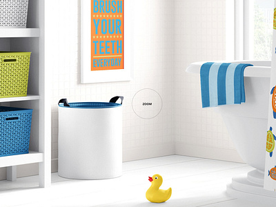 Download Kids Bathroom Mockup Set By Mockup5 On Dribbble