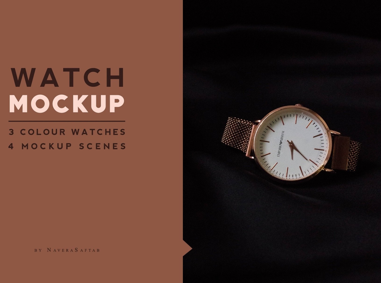 Download WATCH MOCKUP by Mockup5 on Dribbble