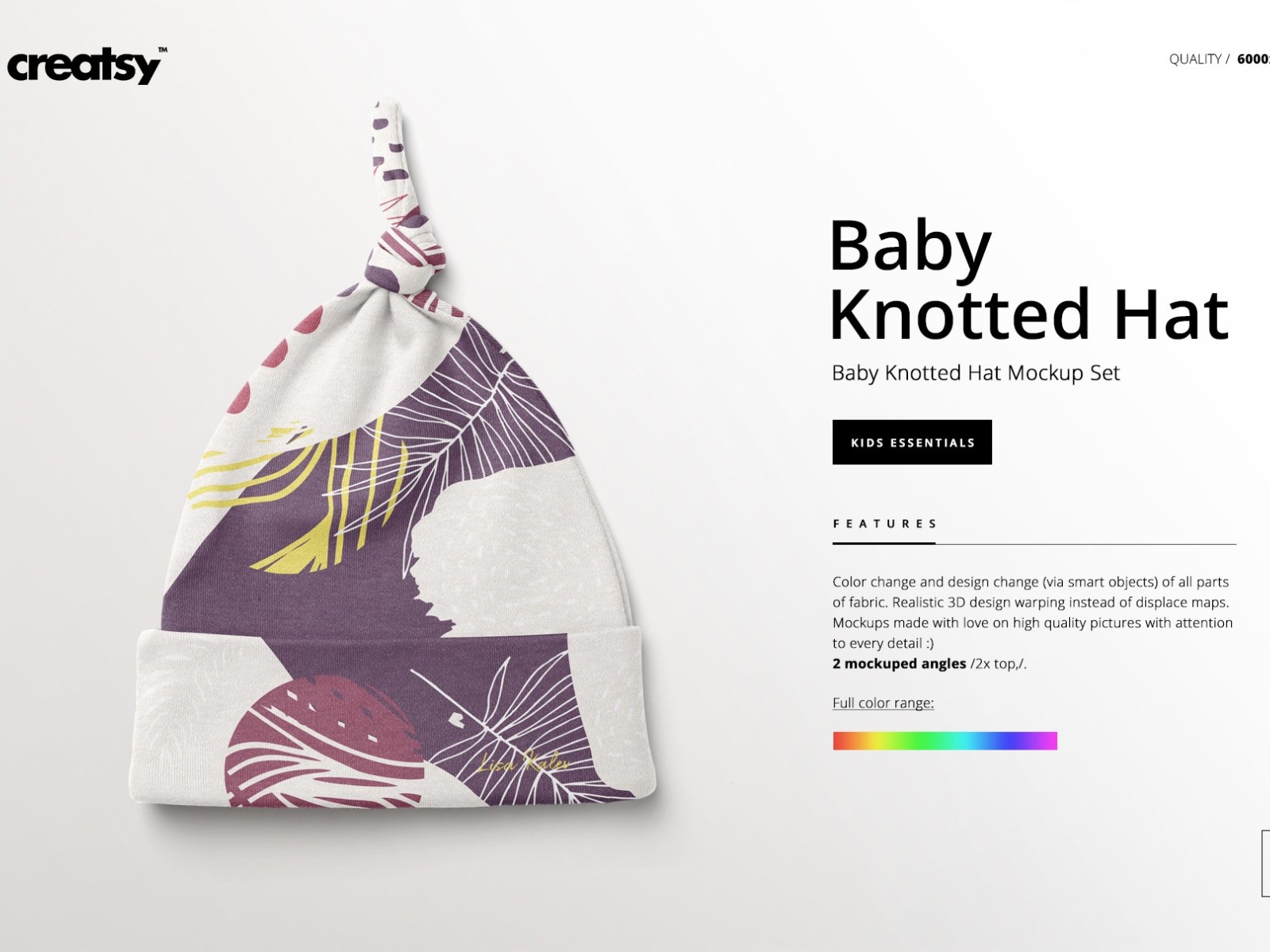 Download Baby Knotted Hat Mockup Set by Mockup5 on Dribbble