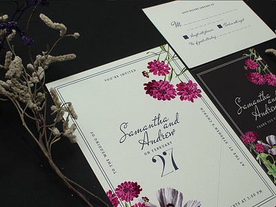 Wedding Cards Designs Themes Templates And Downloadable Graphic Elements On Dribbble