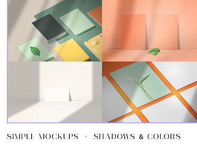 Simple editable mockups + shadows branding design easy edit editable geometric minimal mock up mockup mockup set mockups psd scene creator shadow shadows simple simple design simple mockup simple mockups template