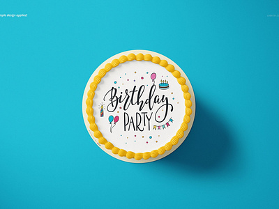 Download Edible Cake Topper Mockup Set By Mockup5 On Dribbble