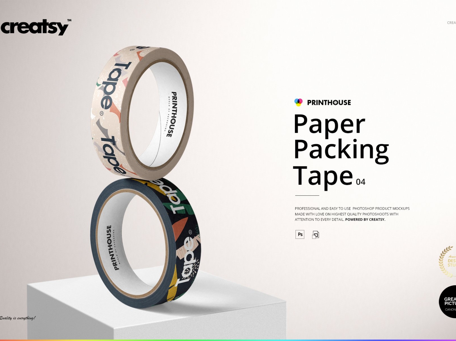 Download Paper Packing Tape Mockup Set 04 By Mockup5 On Dribbble PSD Mockup Templates