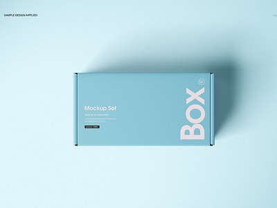 Download Front Tuck Mailer Box Mockup Set 02 by Mockup5 on Dribbble