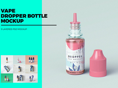 Vape Dropper Bottle MockUp bottle bottle design bottle label bottle mockup bottle mockups bottles branding design mock up mockup mockup set mockups pacakging package template vape bottle vape bottle mockup vape dropper vape dropper bottle vape dropper mockup