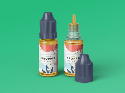 E-Juice Vape Dropper Bottle MockUp art bottle bottle mockup bottle mockups bottle package design dropper e juice mockup package package mockup package mockups packaging packaging mockups template vape vape dropper vape dropper mockup vape dropper mockups