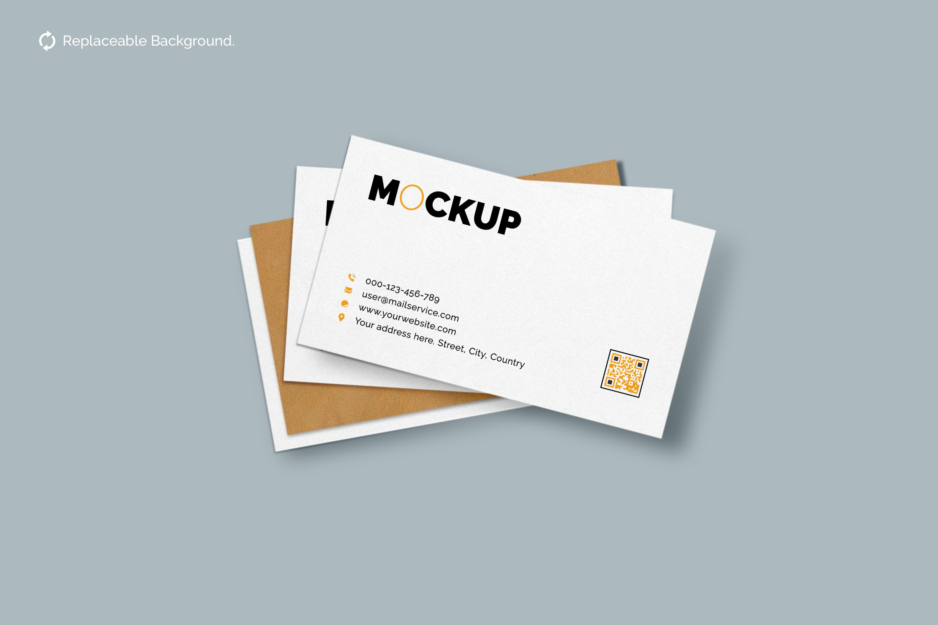 Download Free Double Sided Card Mockup PSD Mockups.