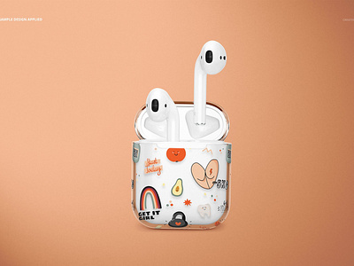 Airpods Clear Case Mockup Set 01 By Mockup5 On Dribbble