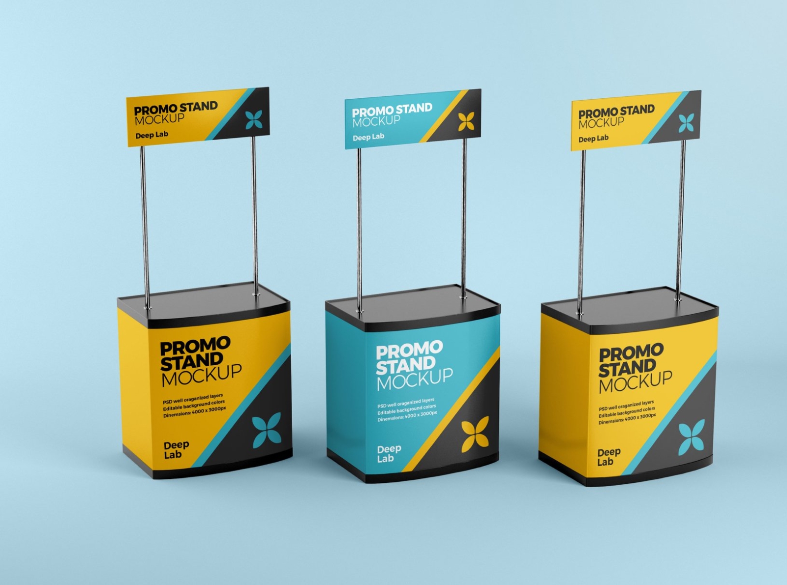 Promo Stand Mockup Set by Mockup5 on Dribbble