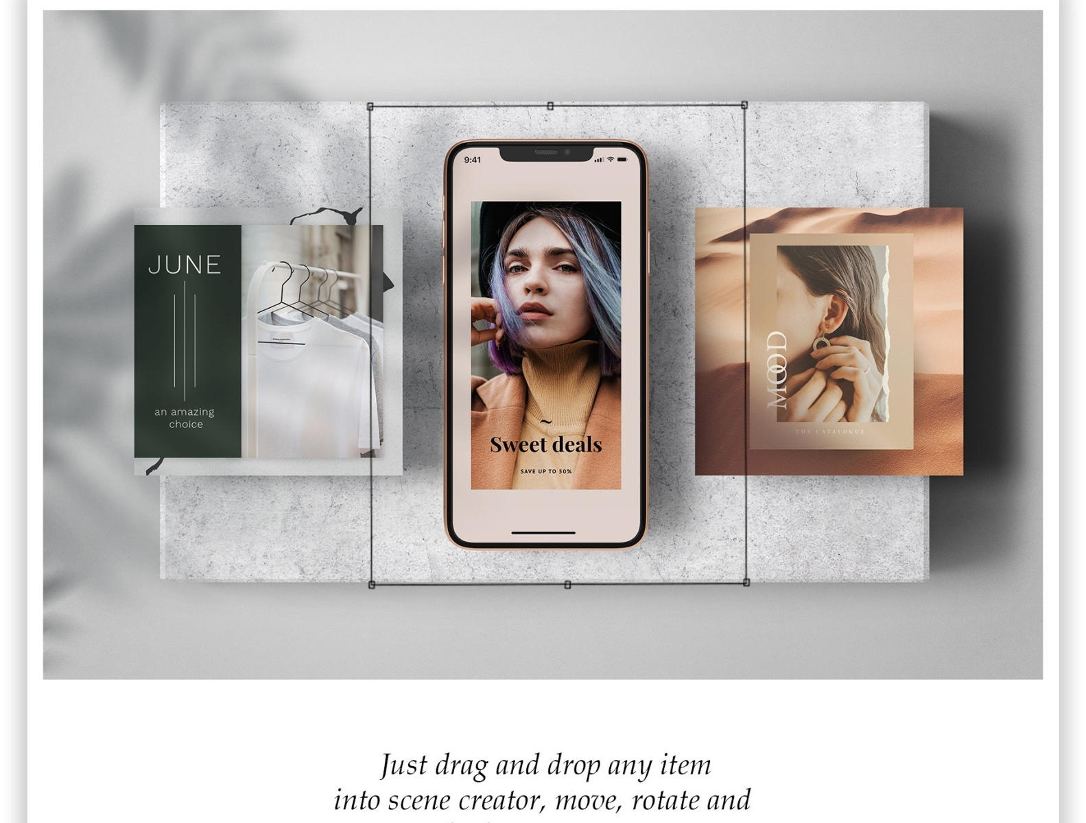 Download Phone Screen / UI / Instagram Mockup by Mockup5 on Dribbble