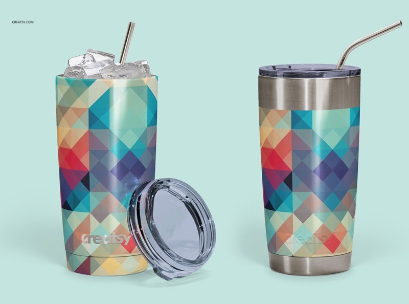 Download Powder Coated Tumbler Mockup by Mockup5 on Dribbble