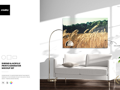 Download Dibond Acrylic Prints Generator By Mockup5 On Dribbble