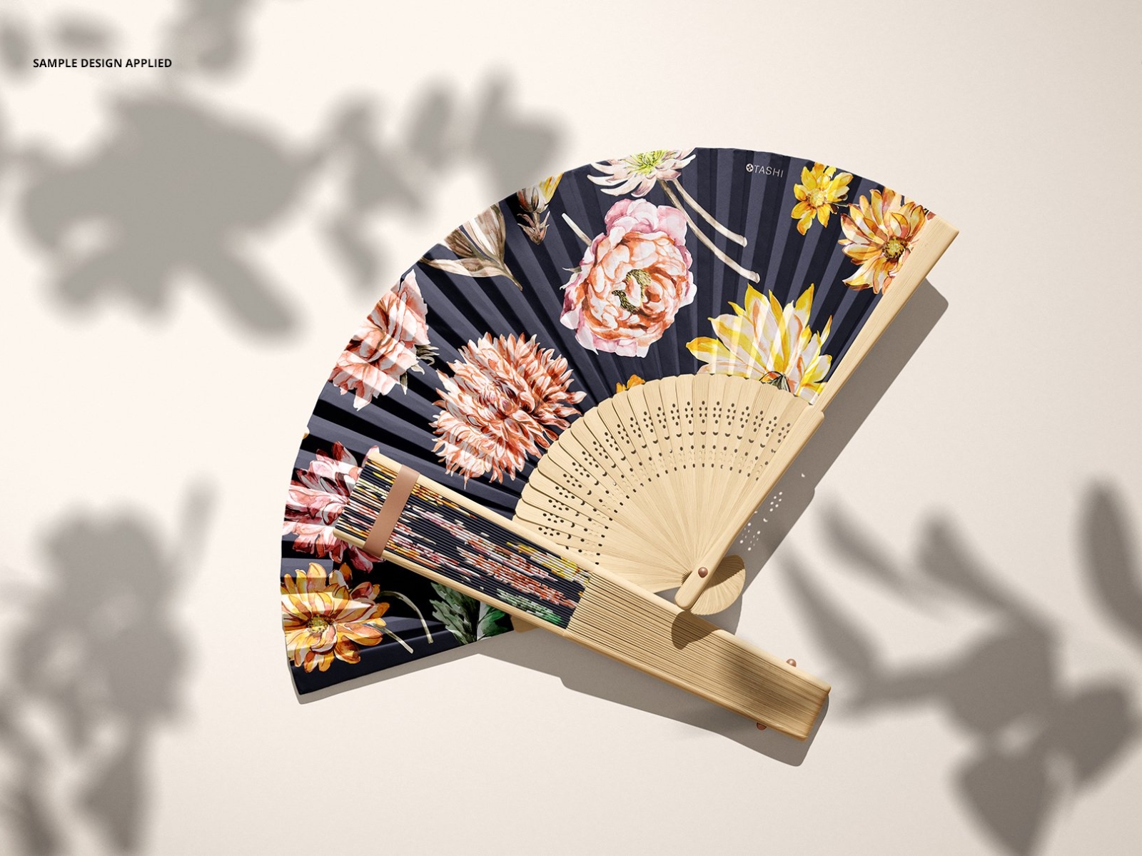 Download Fabric Hand Fan Mockup Set by Mockup5 on Dribbble