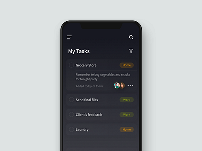 Tasks app