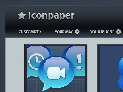 Iconpaper 2 Beta iconpaper website wordpress