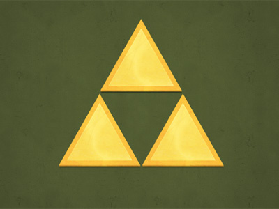 Triforce nintendo videogames zelda