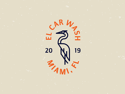 El Carwash Logo branding florida logo logo design miami vector