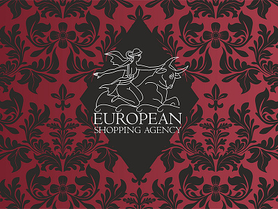 European Shopping Agency logo brand branding europa logo shopping vector