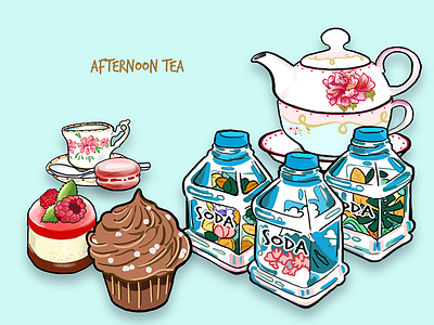 Afternoon Tea illustration