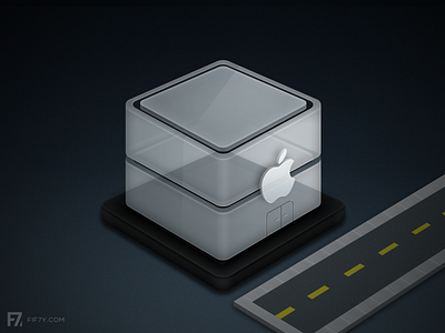 Boss • Appstore 3d apple appstore boss dark design fif7y icon mac osx perspective