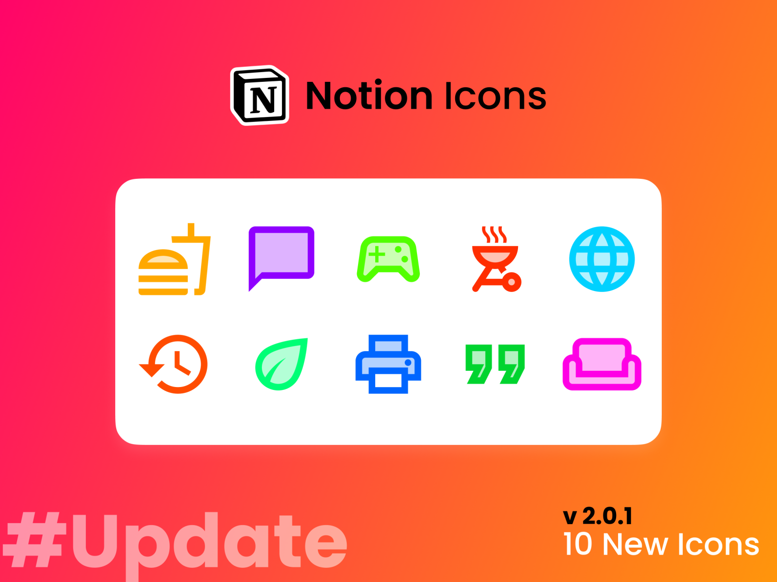 notion icon shortcut