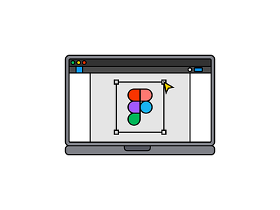 Figma UI Illustration