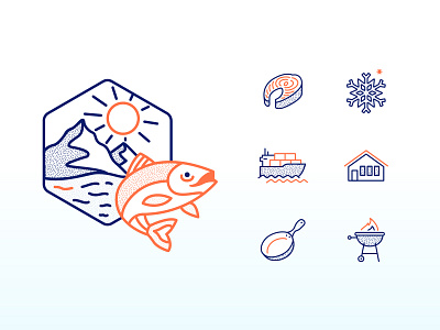 Fish icons