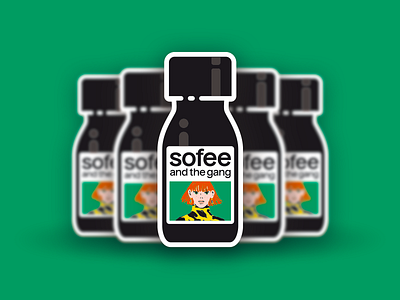 Sofee and the gang - sticker