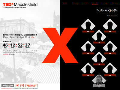 TEDxMacclesfield website