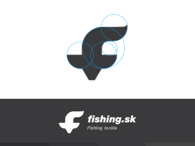 Mark fishing logo