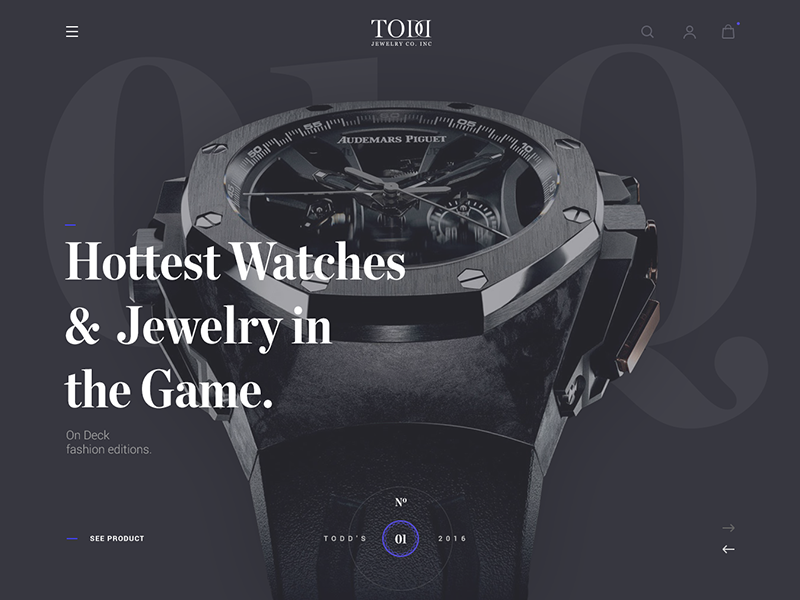 Header for luxury store store gold typography web header luxury vintage watch jewelry