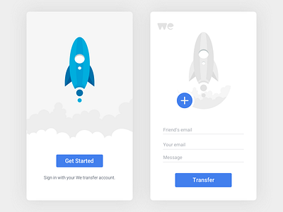 File Transfer 2.0 app design discover filetrasfer freebies mobile sketch ui unique visual we