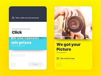 Click! advanced app click icon interface picture search selfie sketch ui ux