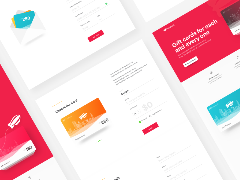Giftcards Landing Page by Ranjith Alingal for Headout Inc. on Dribbble