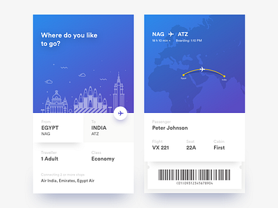 eTicket Freebies booking eticket flight freebies illustration ios minimal modern psd sketch ticket travelling