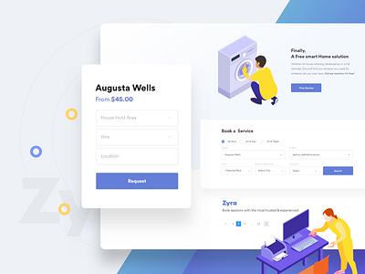 Hire by Ranjith Alingal on Dribbble