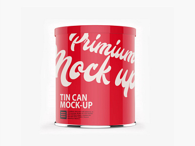Tin Can Mockup