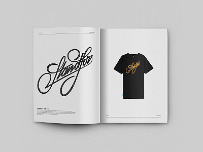 Standfor Signature Typography apparel design logo streetwear typography